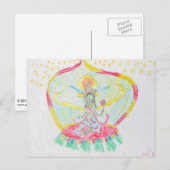 Postale Carte de voeux Green Tara (Devant / Derrière)