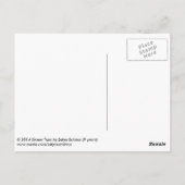 Postale Carte de voeux Green Tara (Dos)