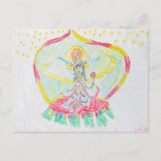 Postale Carte de voeux Green Tara