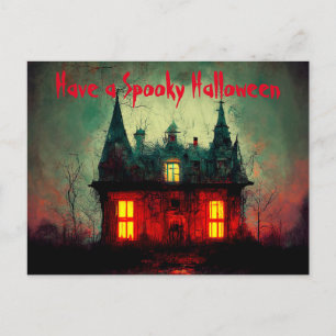 Postale Carte de vœux Halloween