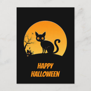 Postale Carte de vœux Halloween effrayante