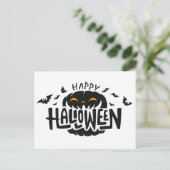 Postale Carte de vœux Halloween joyeux (Debout devant)