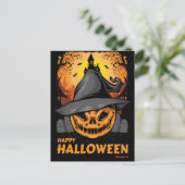 Postale Carte de vœux Halloween joyeux (Debout devant)