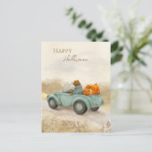 Postale Carte de vœux Halloween mignonne (Debout devant)