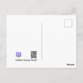 Postale Carte de vœux Joyeux Anniversaire Tournesol (Dos)