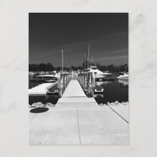 Postale Carte de voeux "Marina on Middle Bass Island"