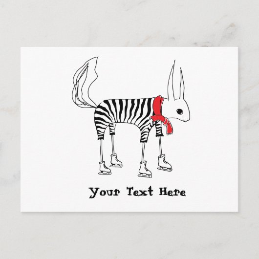 Postale Carte de voeux mignonne d'écureuil (Devant)