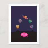 Postale Carte de vœux pliée (Devant)