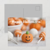Postale Carte de voeux pour Halloween (Devant / Derrière)