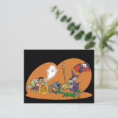 Postale Carte de vœux pour Halloween (Debout devant)