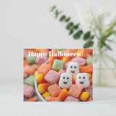 Postale Carte de voeux pour Halloween (Debout devant)