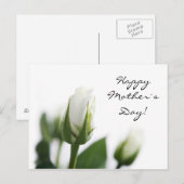 Postale Carte de voeux pour la fête des mères (Devant / Derrière)