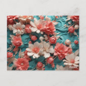 Postale Carte de voeux pour la Saint-Valentin | Design car (Dos)