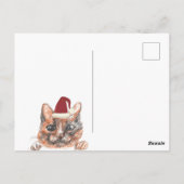 Postale Carte de voeux pour le nouvel an (Dos)