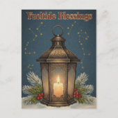 Postale Carte de vœux pour le solstice d'hiver (Devant)