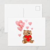 Postale Carte de voeux pour les proches (Devant / Derrière)