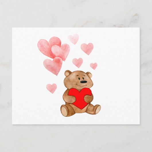 Postale Carte de voeux pour les proches (Devant)