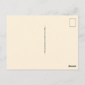 Postale Carte de vœux rétro Billings MT (Dos)