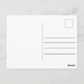 Postale Carte de Vœux Scripturaire Tu Es Aimé (Dos)