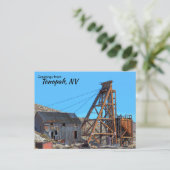 Postale Carte de voeux Tonopah Nevada (Debout devant)
