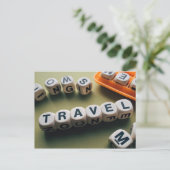 Postale Carte de voyage (Debout devant)