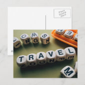 Postale Carte de voyage (Devant / Derrière)