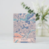 Postale Carte de voyage de Burnaby Canada venteuse (Debout devant)