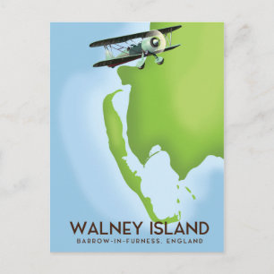 Postale Carte de Walney Island, Burrow-In-Furness, Anglete