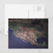 Postale Carte de West Coast USA (Devant / Derrière)