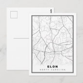 Postale Carte d'Elon (Devant / Derrière)