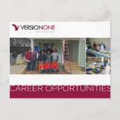 Postale Carte d'embauche VersionOne (Devant)