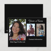 Postale Carte d'en-tête du modèle (Devant / Derrière)