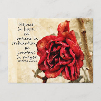 Postale Carte d'encouragement