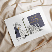 Postale Carte d'encouragement