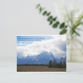 Postale Carte d'encouragement - Danse dans la pluie (Debout devant)