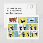 Postale Carte d'enregistrement de l'optométrie de marais (Devant / Derrière)