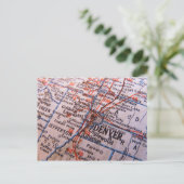 Postale Carte Denver (Debout devant)