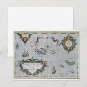 Postale Carte des Açores 1584 (Devant / Derrière)