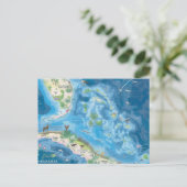 Postale Carte des Bahamas (Debout devant)