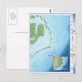 Postale Carte des banques extérieures (Devant / Derrière)