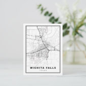 Postale Carte des chutes Wichita (Debout devant)