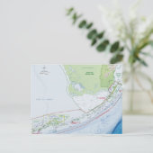 Postale Carte des clés de Floride (Debout devant)