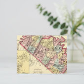 Postale Carte des comtés de Morgan, Berkeley et Jefferson (Debout devant)