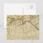 Postale Carte des découvertes faites par Cook et Clerke (Devant / Derrière)