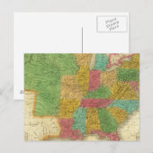 Postale Carte des États-Unis (Devant / Derrière)