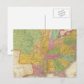 Postale Carte des États-Unis (Devant / Derrière)