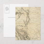 Postale Carte Des États-Unis 2 (Devant / Derrière)