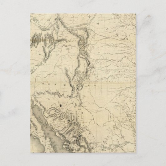 Postale Carte Des États-Unis 2 (Devant)