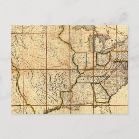 Postale Carte des États-Unis 3 (Devant)