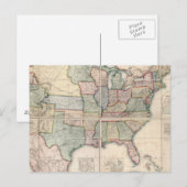 Postale Carte des États-Unis 3 (Devant / Derrière)